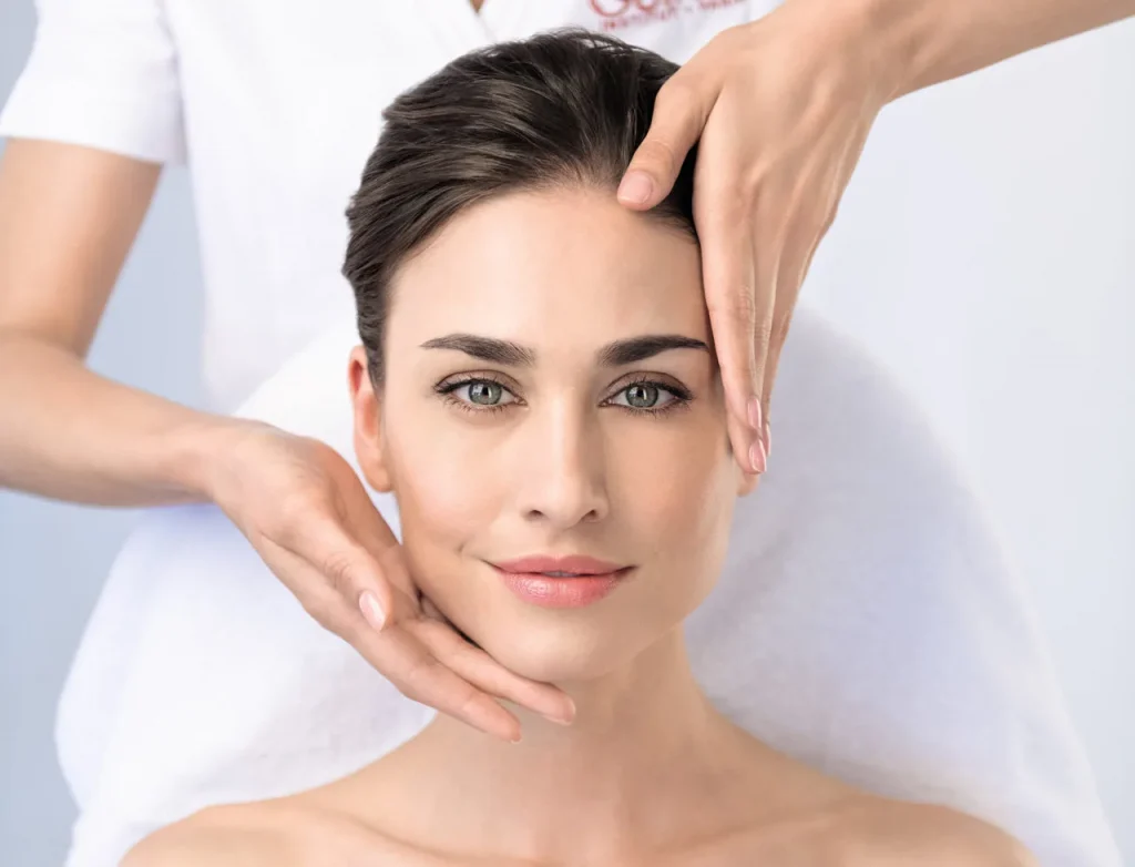 image des soins du visage avec les produits Guinot, proposée par l'institut de beauté